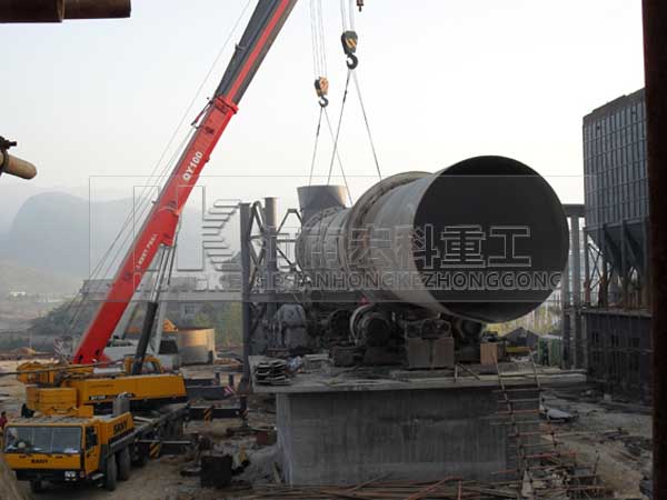 石灰回轉窯出現炸料怎么辦，河南宏科重工有高招